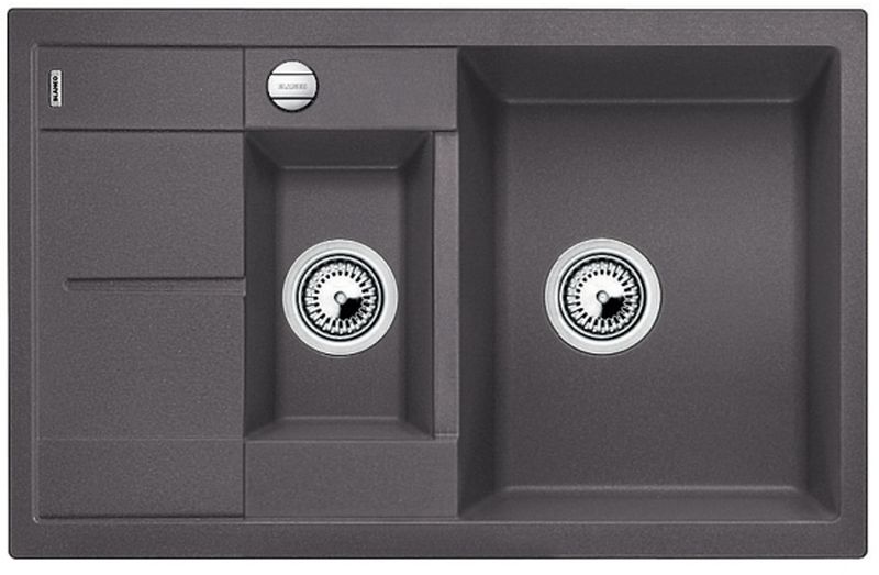Blanco Metra 6 S Compact Granitspüle 78x50 cm grau/graphit/onyx 518876