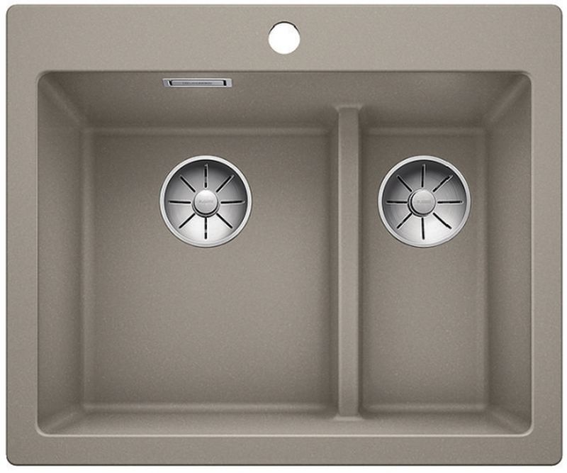Blanco Pleon 6 Split Granitspüle 61.5x51 cm braun 521696