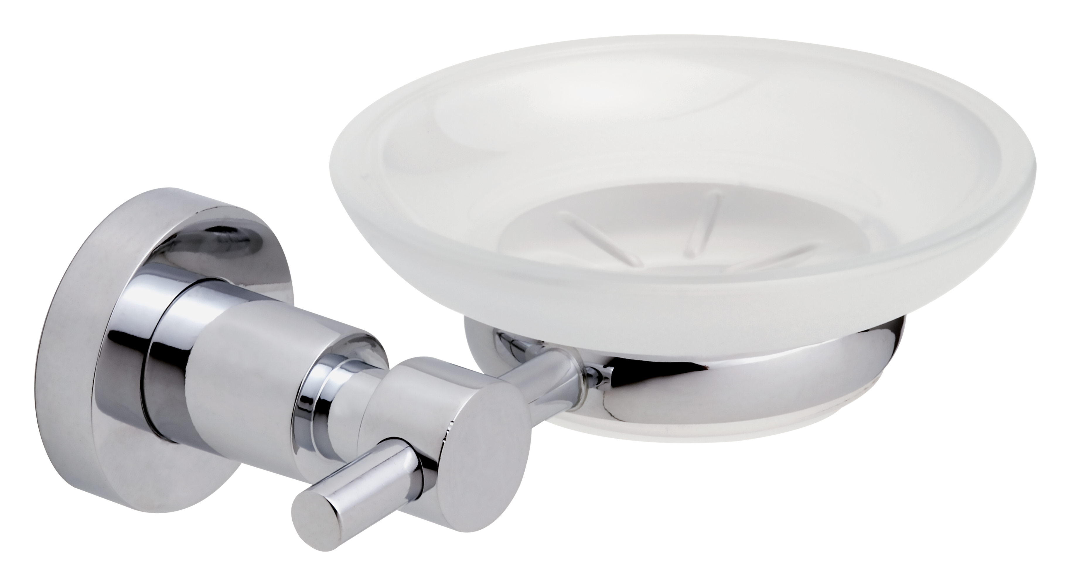 Tesa Loxx Seifenschale Wand chrom-weiß 40282-00000-00