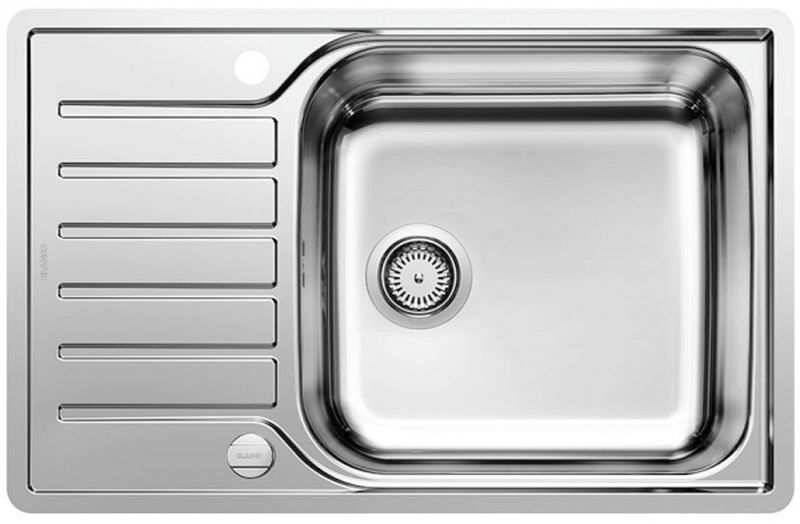 Blanco Lantos XL 6 S-IF Compact Stahlspüle 78x50 cm stahl 523140