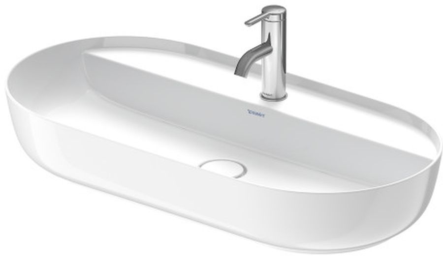 Duravit Luv Waschbecken 80x40 cm oval Aufsatzwaschbecken 0380802600
