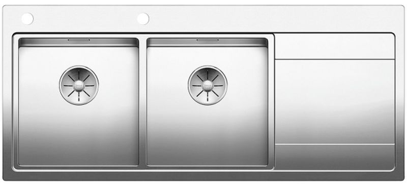 Blanco Divon II 8 S-IF Stahlspüle 116x51 cm 521664