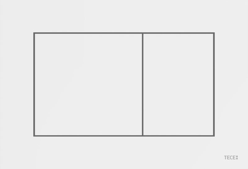 Tece Now Betätigungsplatte für Toilette weiß 9.240.405