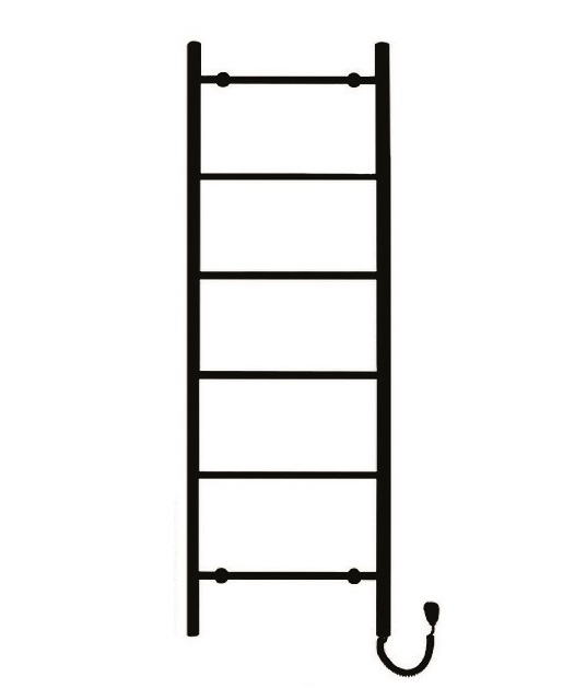 Instal Projekt Primavera Elektrischer Heizkörper 112x40 cm schwarz PRVE-40/110C31
