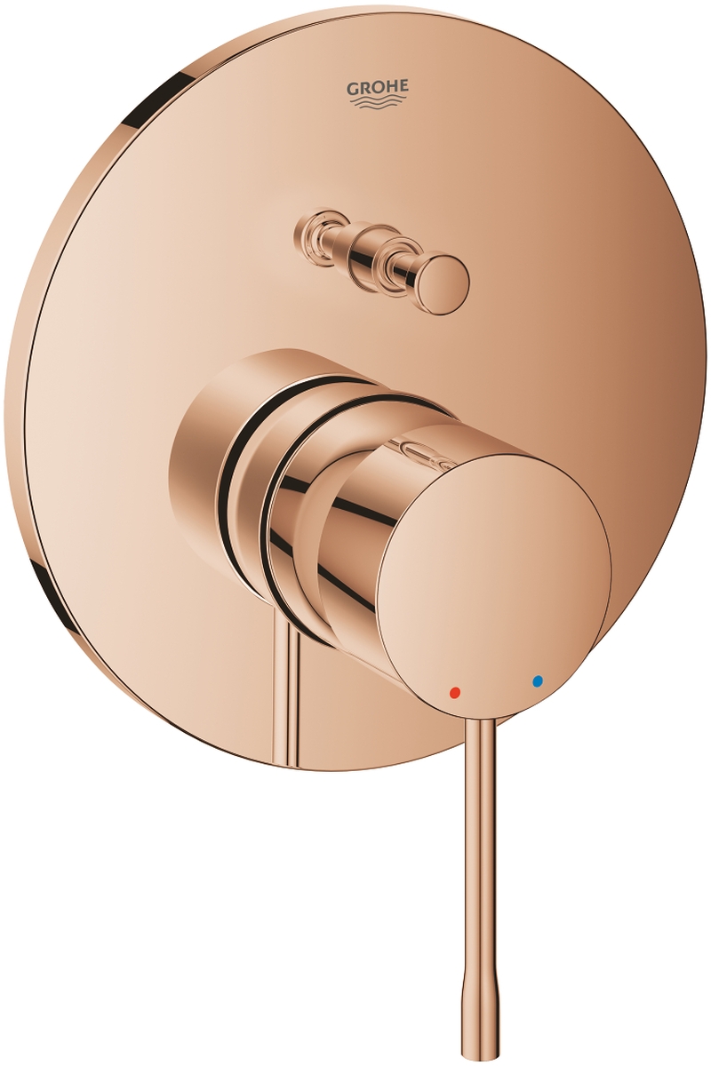 Grohe Essence Badewannen- und Duscharmatur Unterputz Warm Sunset 24058DA1