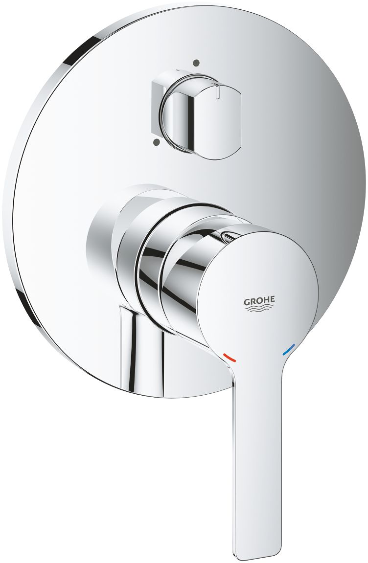 Grohe Lineare Badewannen- und Duscharmatur Unterputz StarLight Chrome 24095001