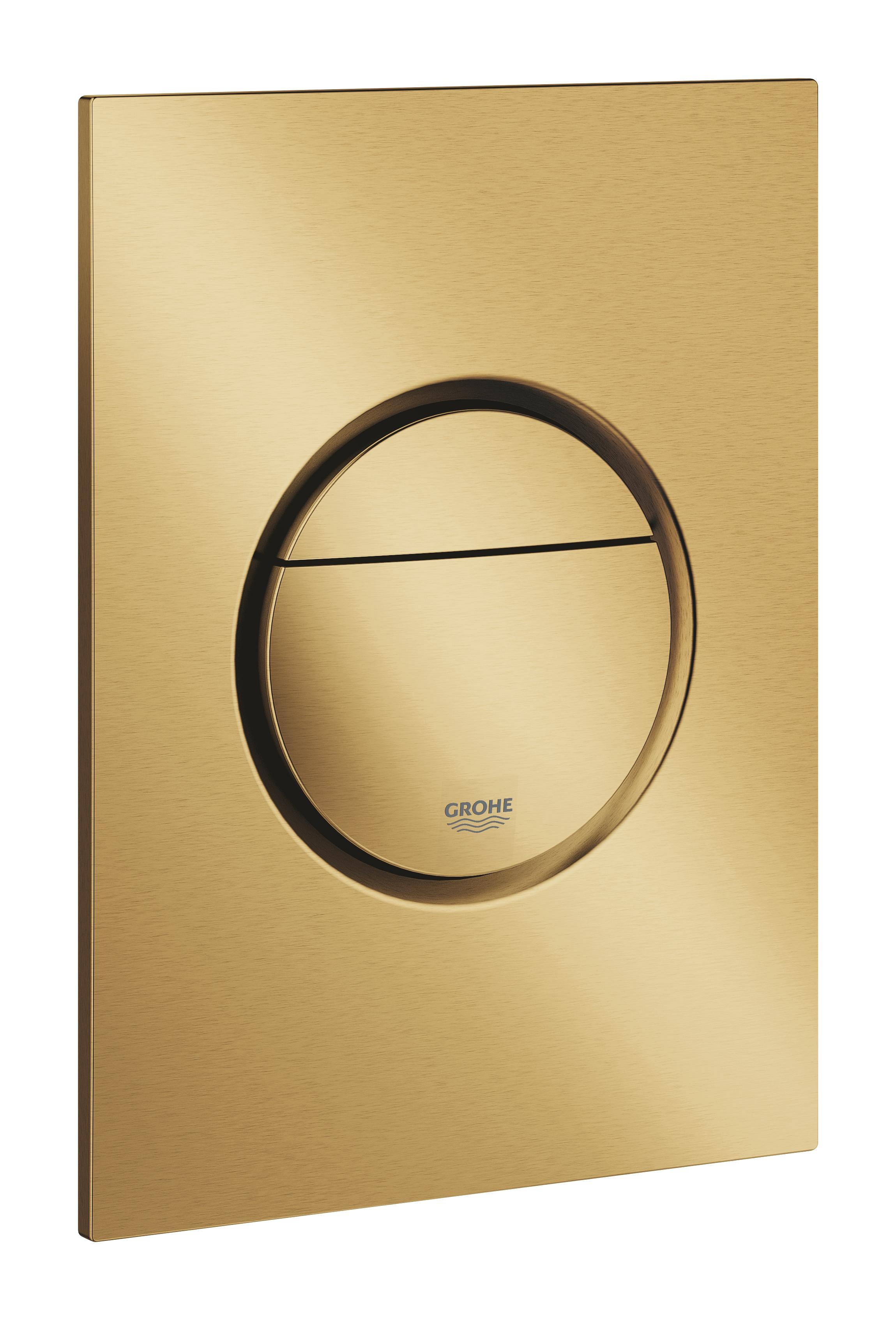 Grohe Nova Cosmopolitan S Betätigungsplatte für Toilette gold 37601GN0