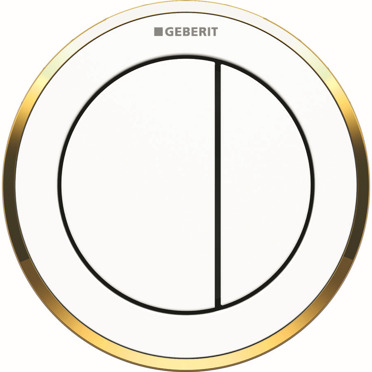 Geberit Typ 10 Betätigungsplatte für Toilette weiß 116.057.KK.1