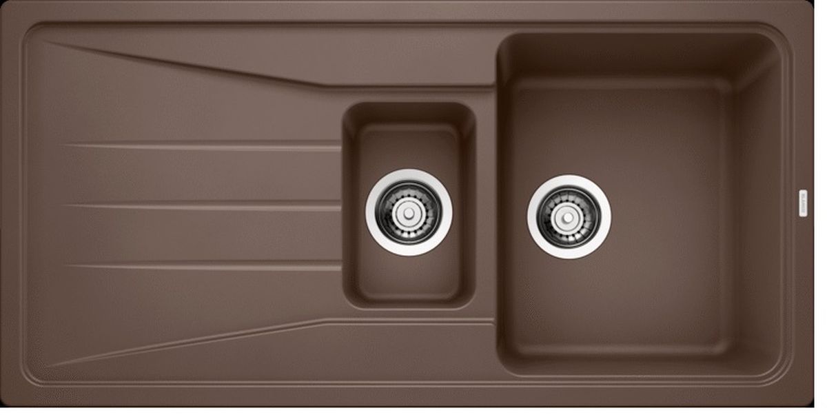 Blanco Sona 6 S Granitspüle 100x50 cm braun 519859