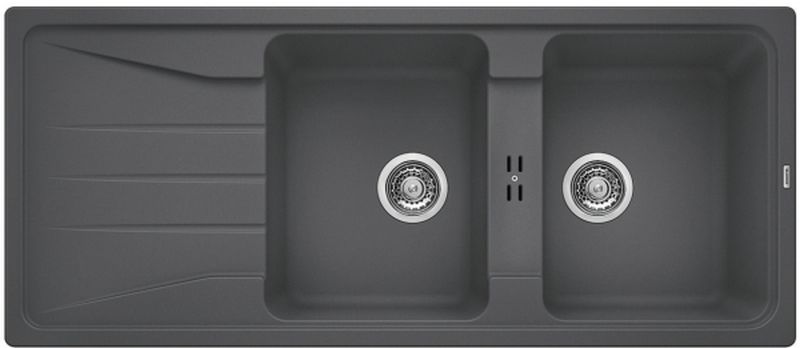Blanco Sona 8 S Granitspüle 116x50 cm grau/graphit/onyx 519699