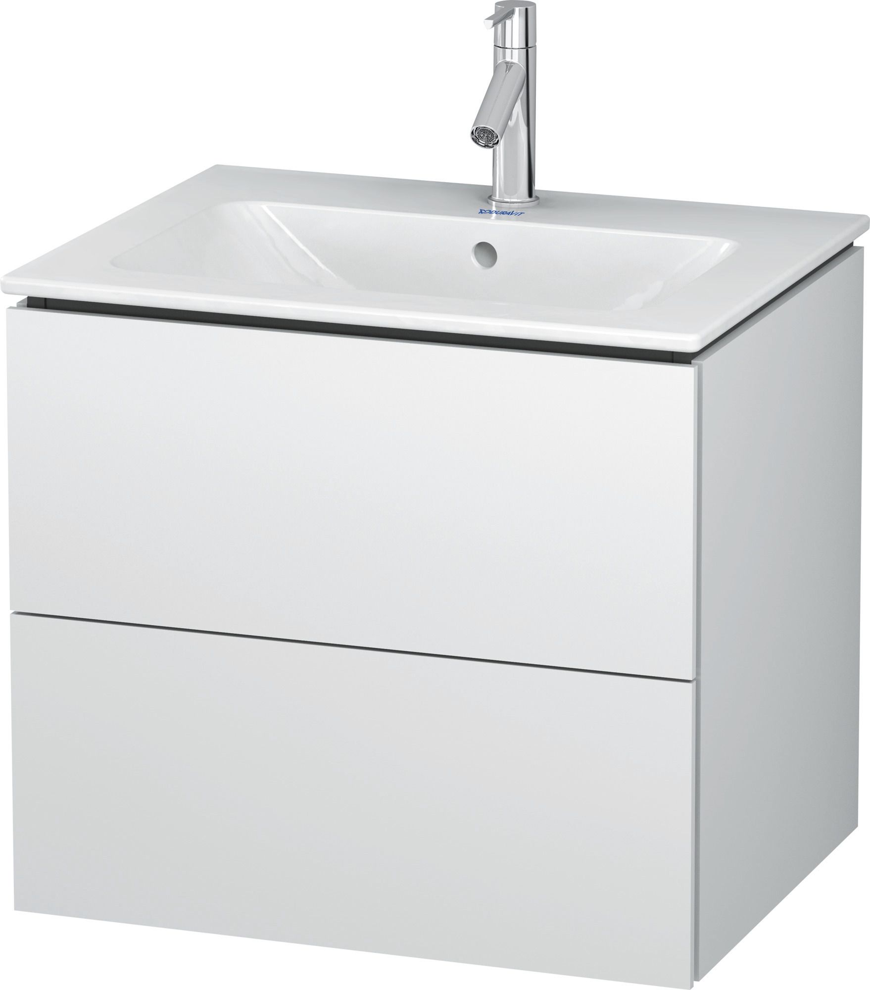 Duravit L-Cube Kabinett 62x48.1x55 cm Unterschrank hängend weiß LC624001818