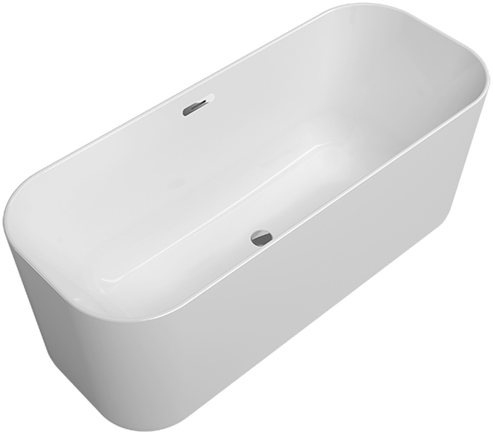 Villeroy & Boch Finion Freistehende Badewanne 170x70 cm rechteckig weiß UBQ177FIN7A100V401