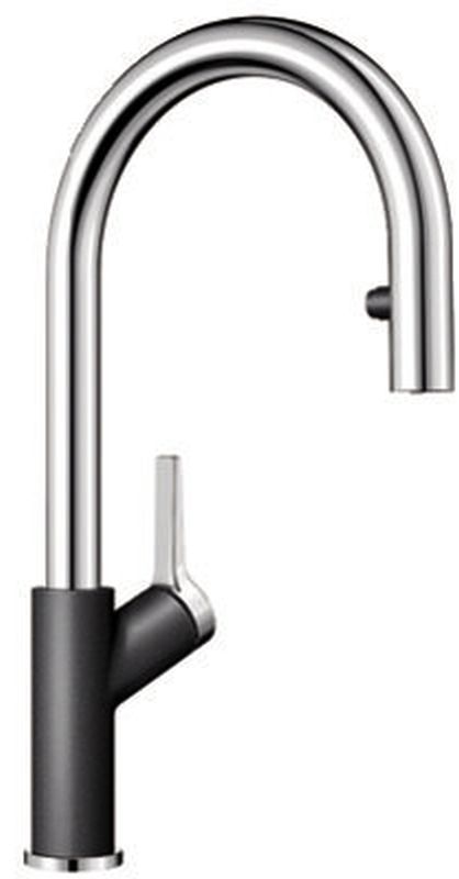 Blanco Carena-S Vario Küchenarmatur Stehend chrom-anthrazit 521358