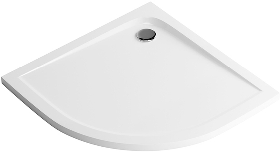 Excellent Sense Halbrunde Duschwanne 100x100 cm weiß BREX.SEN10WHN