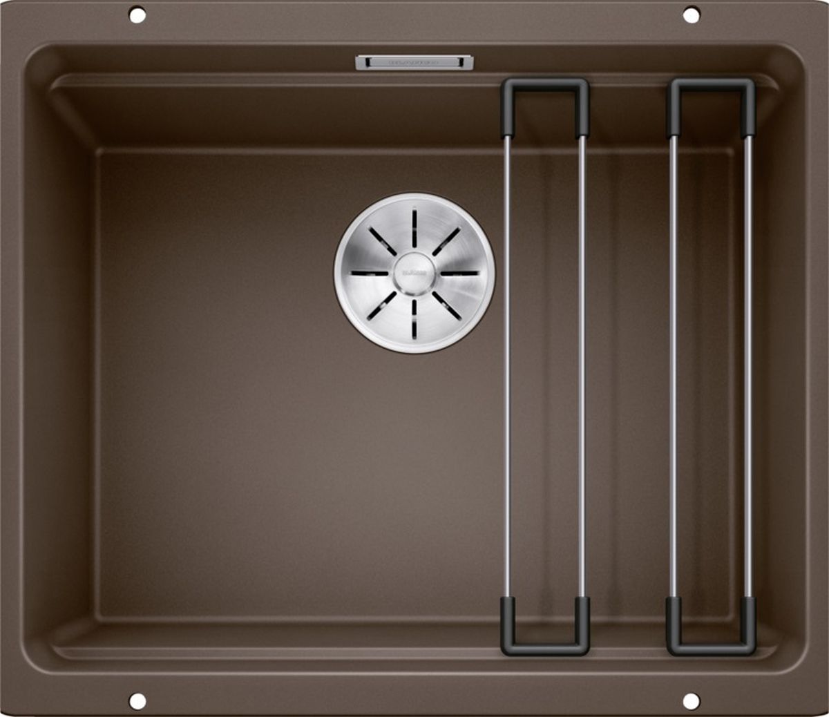 Blanco Etagon 500-U Granitspüle 53x46 cm braun 522236