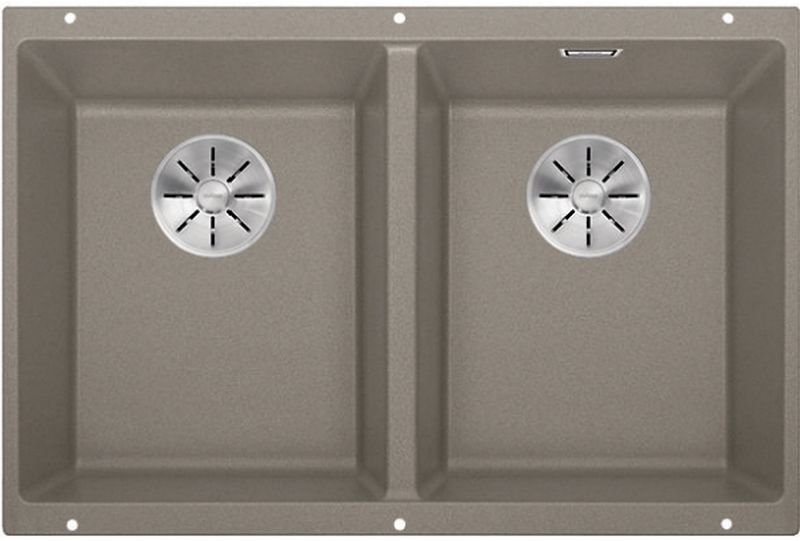 Blanco Subline 350/350-U Granitspüle 72.5x40 cm braun 523581