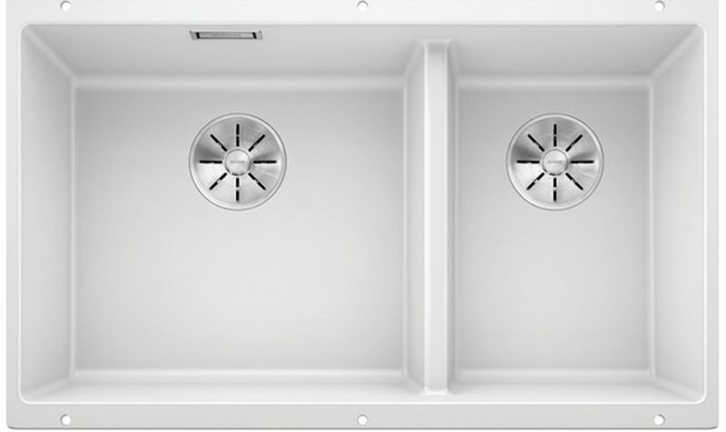 Blanco Subline 430/270-U Granitspüle 72.5x40 cm weiß 523155