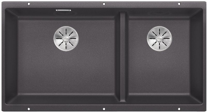 Blanco Subline 480/320-U Granitspüle 82.5x40 cm grau/graphit/onyx 523585