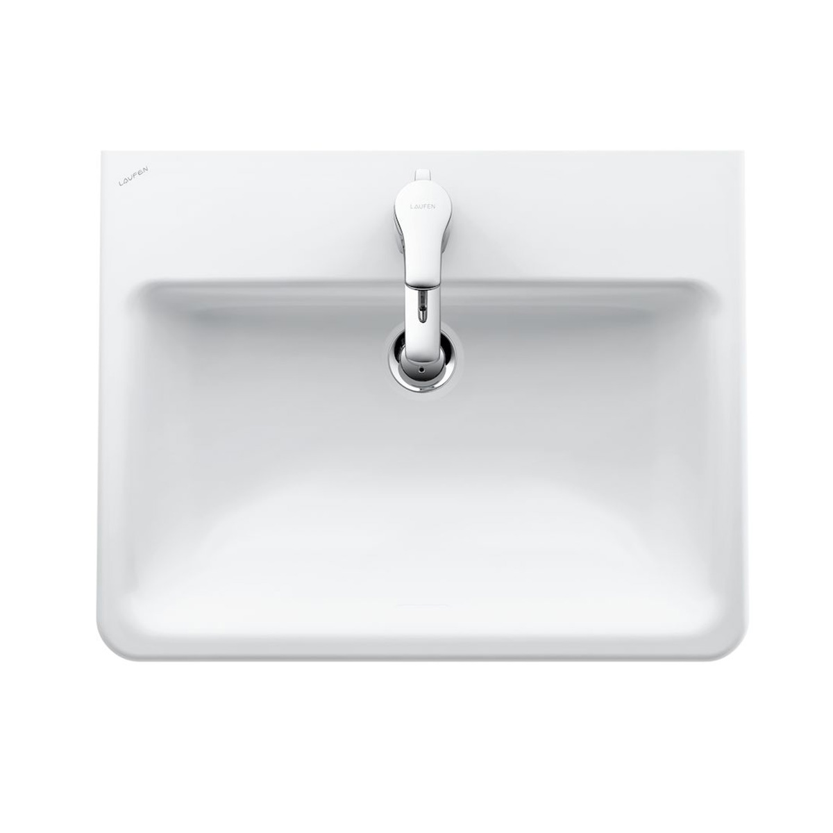 Laufen Pro S Waschbecken 56x44 cm rechteckig Einbauwaschbecken weiß H8189630001041