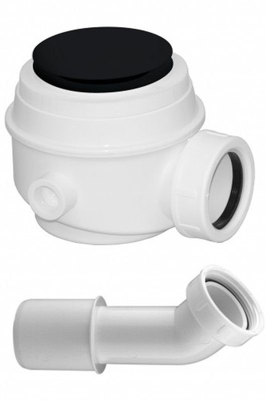 Omnires M+ Badewannensiphon schwarz WB01XBL