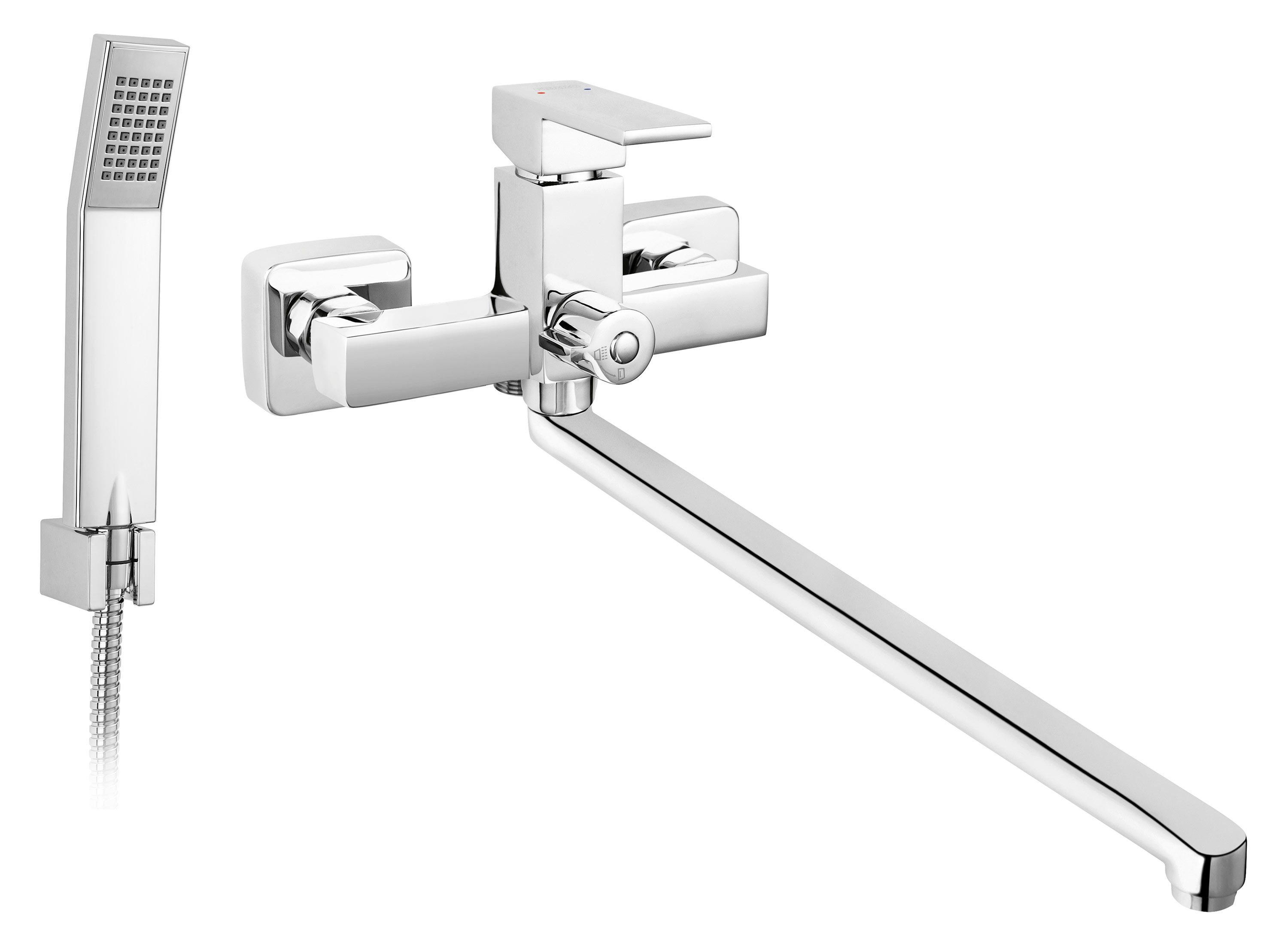Ferro Zicco badewannen- und duscharmatur Wand chrom BZI55A