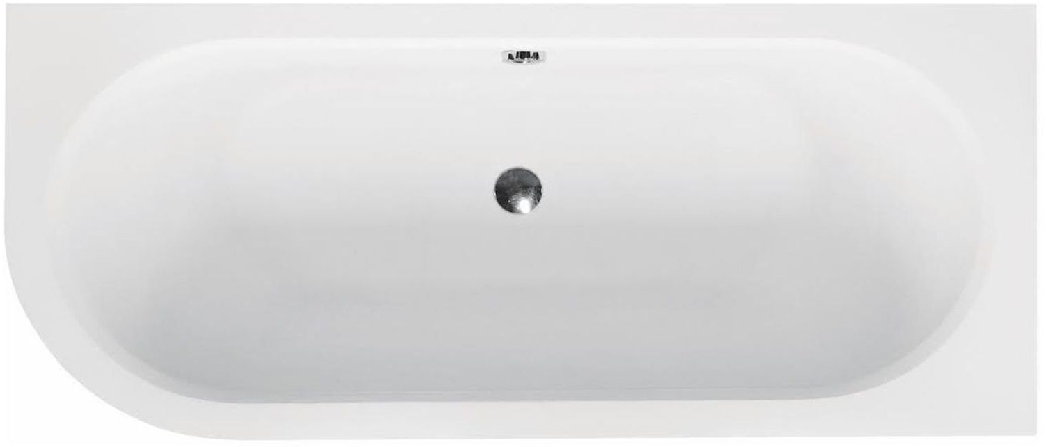 Besco Avita Eckbadewanne 179.5x80 cm rechtsseitig weiß #WAV-180-NP