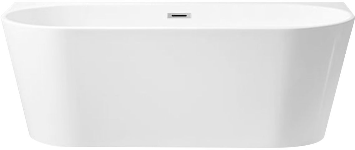 Rea Olimpia Freistehende Badewanne 150x74.5 cm rechteckig weiß REA-W0634