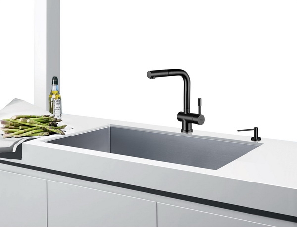 Blue Water Corsa küchenarmatur stehend schwarz 5901730615692