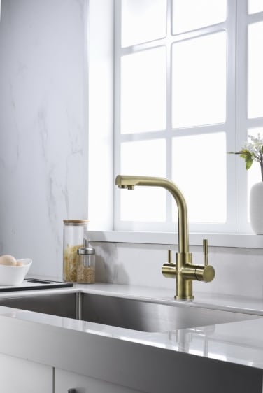 Blue Water Alabama küchenarmatur stehend messing 5901730615623
