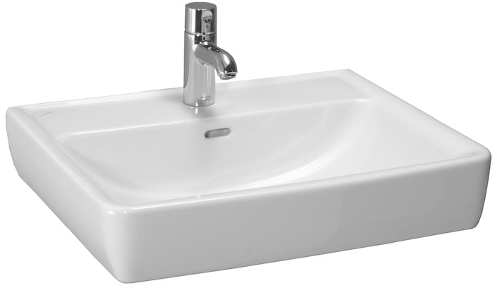 Laufen Pro A Waschbecken 60x48 cm rechteckig Klassisch-Aufsatzwaschbecken weiß H8179520001041
