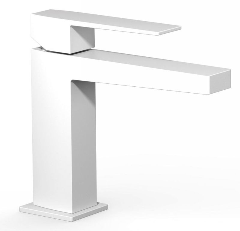 Tres Slim Exclusive Waschtischarmatur Stehend weiß 202.103.01.BM