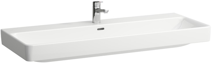 Laufen Pro S Waschbecken 120x46 cm rechteckig Klassisch weiß H8149650001041