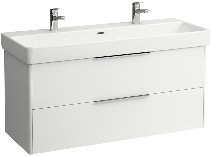 Laufen Pro S Waschbecken 120x46 cm rechteckig Klassisch weiß H8149650001071