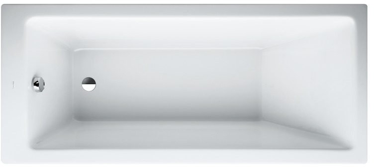 Laufen Pro Rechteckige Badewanne 160x70 cm weiß H2339500000001
