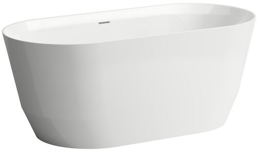 Laufen Pro Freistehende Badewanne 150x70 cm oval weiß H2439520000001