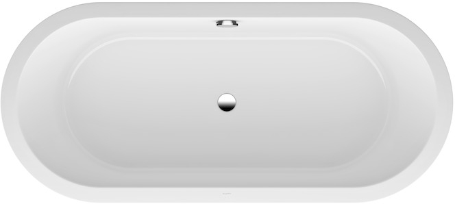 Laufen Pro Ovale Badewanne 180x80 cm oval weiß H2419500000001