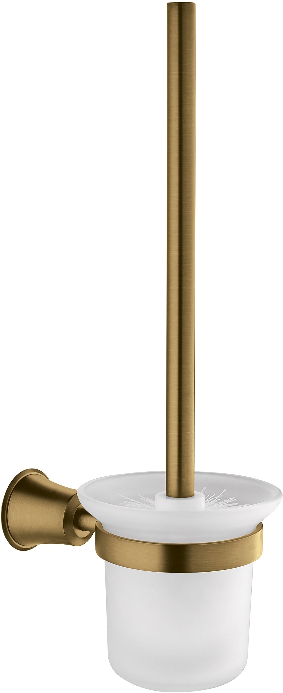 Omnires Art LIne Klobürste verschraubt glas-braun AL53620BR