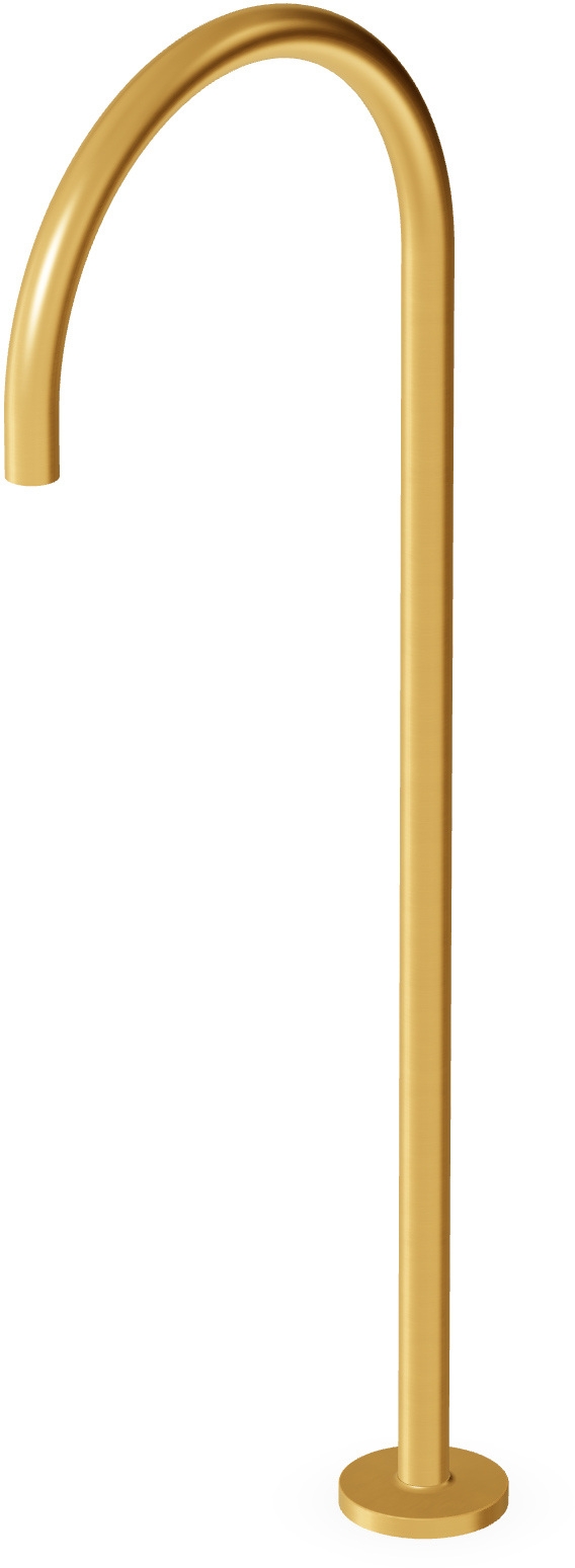 Zucchetti Pan Auslauf für Badewannenarmatur für Badewanne gold Z92059.C41