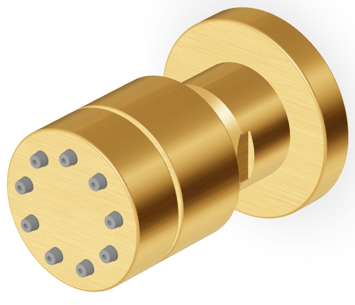 Zucchetti Düse gold Z92896.C41