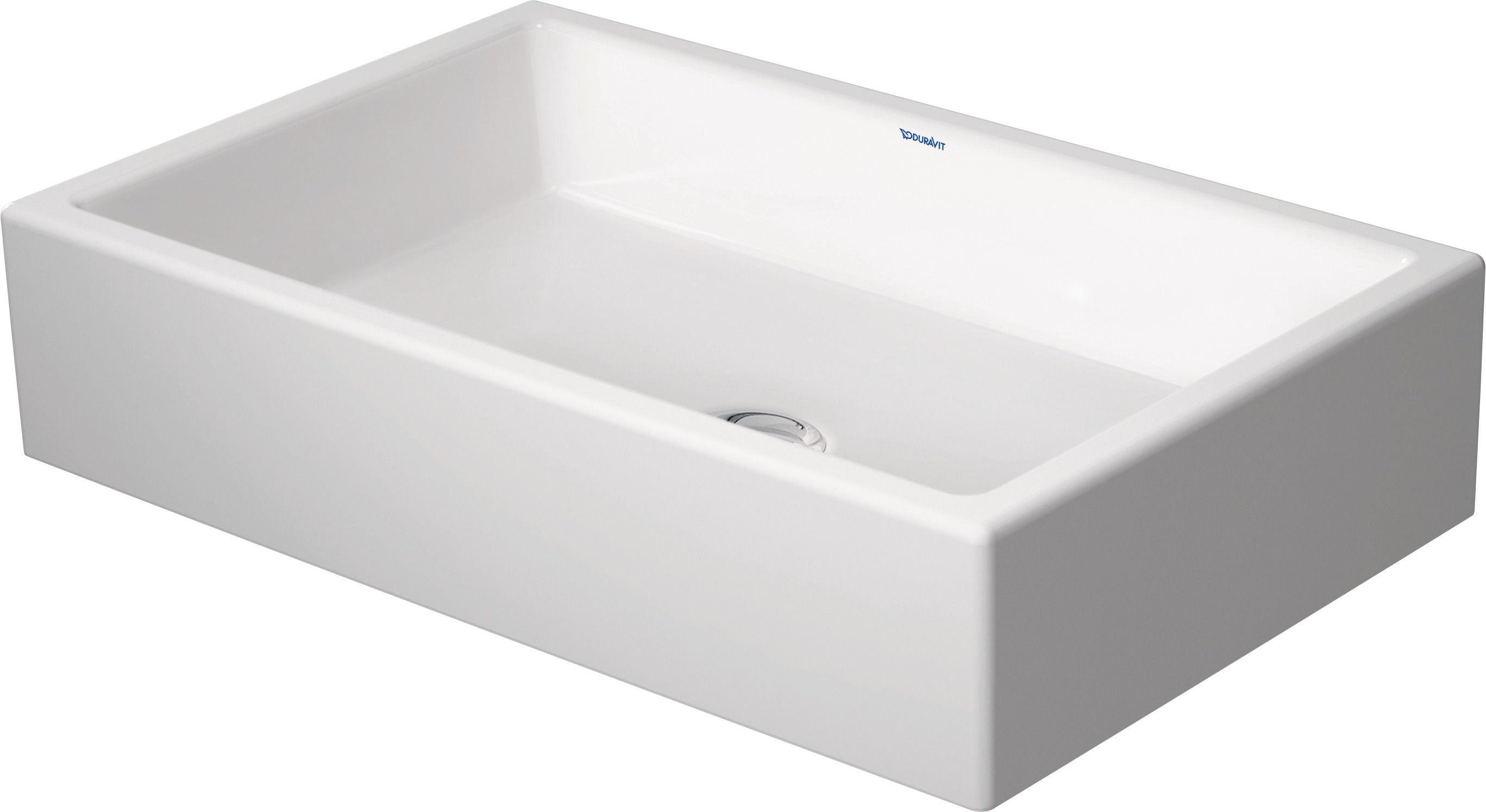 Duravit Vero Air Waschbecken 50x38 cm rechteckig Aufsatzwaschbecken weiß 2351500000