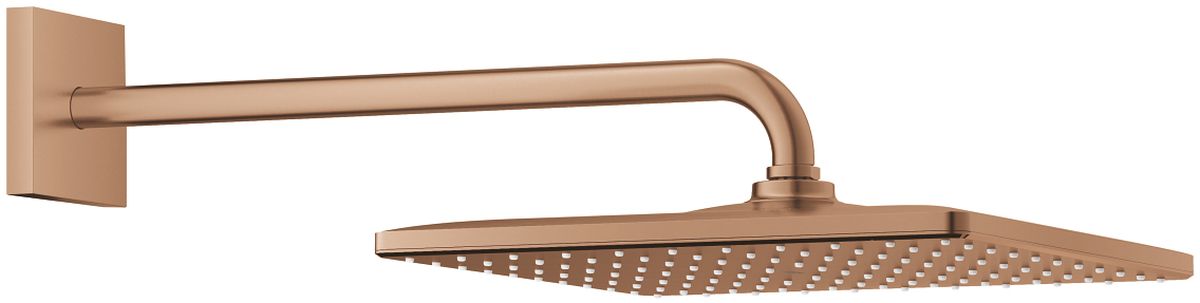 Grohe Rainshower Kopfbrause 31x31 cm quadratisch Brushed Warm Sunset 26564DL0
