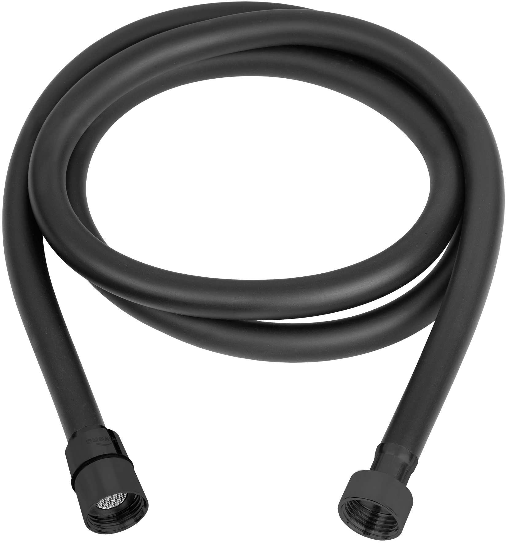 Invena Dark Duschschlauch 150 cm schwarz AW-44-004
