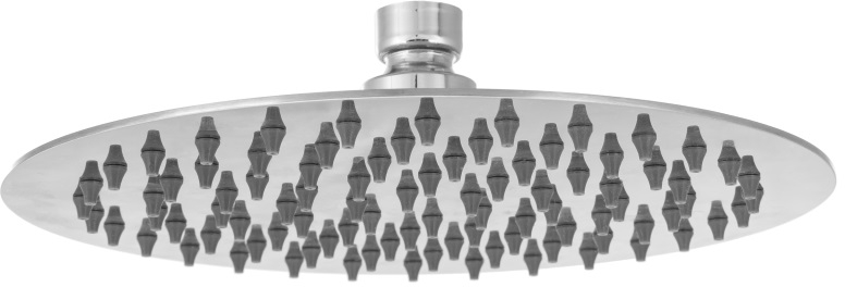 Invena Kopfbrause 25x25 cm rund stahl SC-D1-041