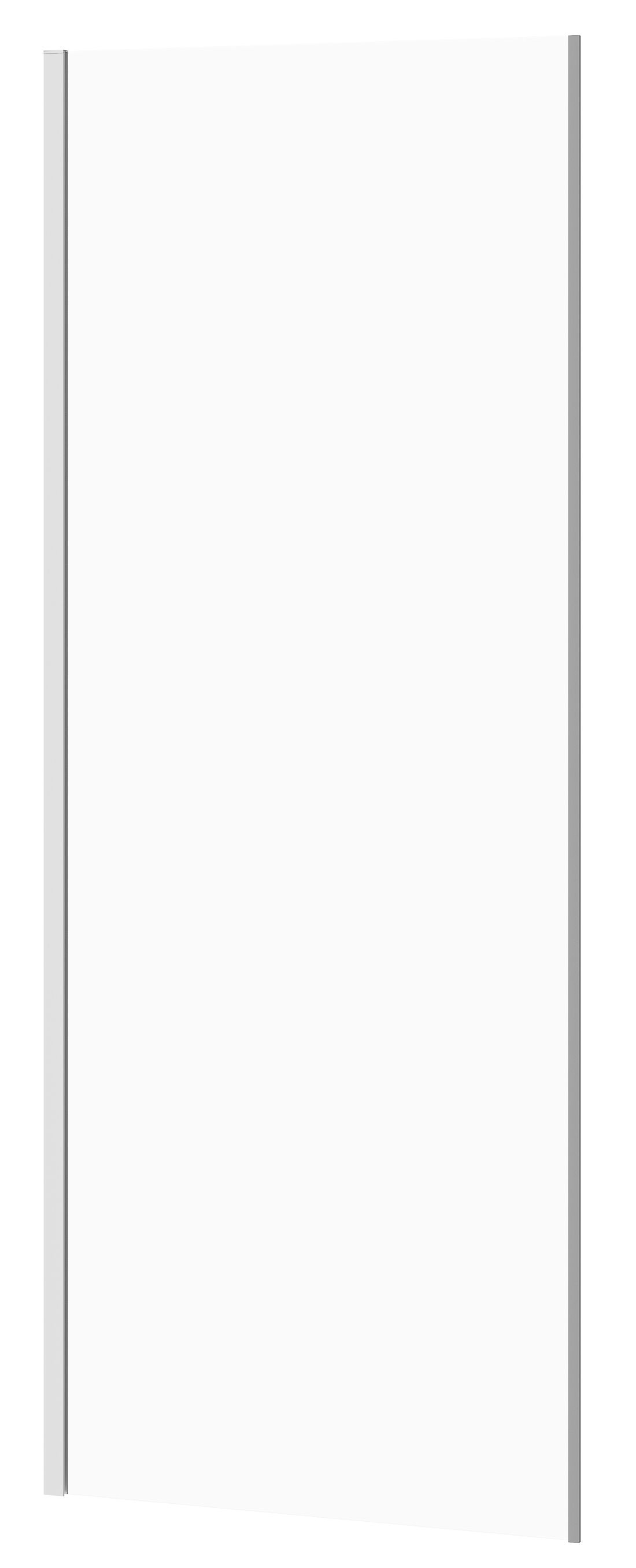 Cersanit Crea Duschwand 80 cm chrom Glanz/durchsichtiges Glas S159-009