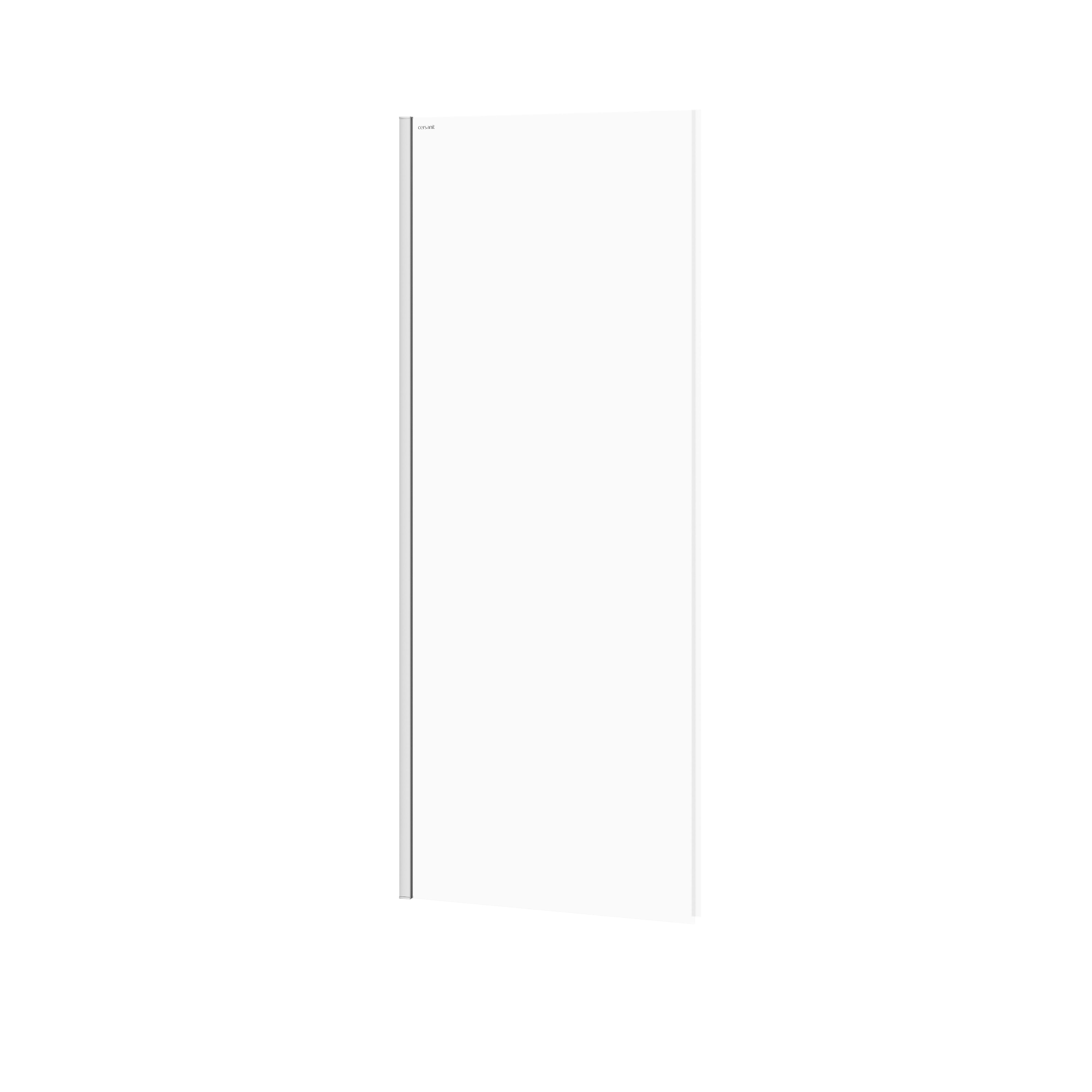 Cersanit Moduo Duschwand 80 cm chrom Glanz/durchsichtiges Glas S162-007