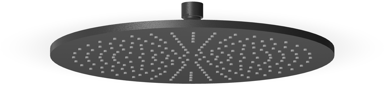 Zucchetti Closer Kopfbrause 30x30 cm rund schwarz Z94266.N1