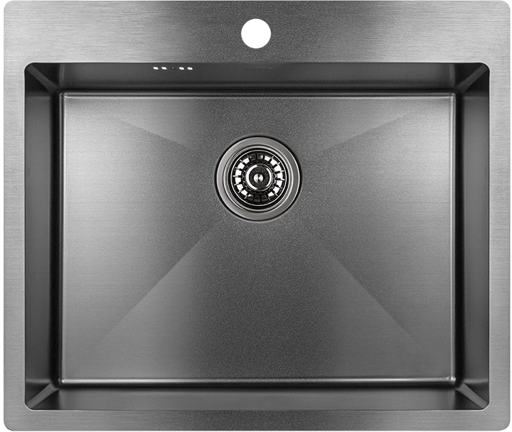 Laveo Marmara stahlspüle 59x51 cm SAM510T