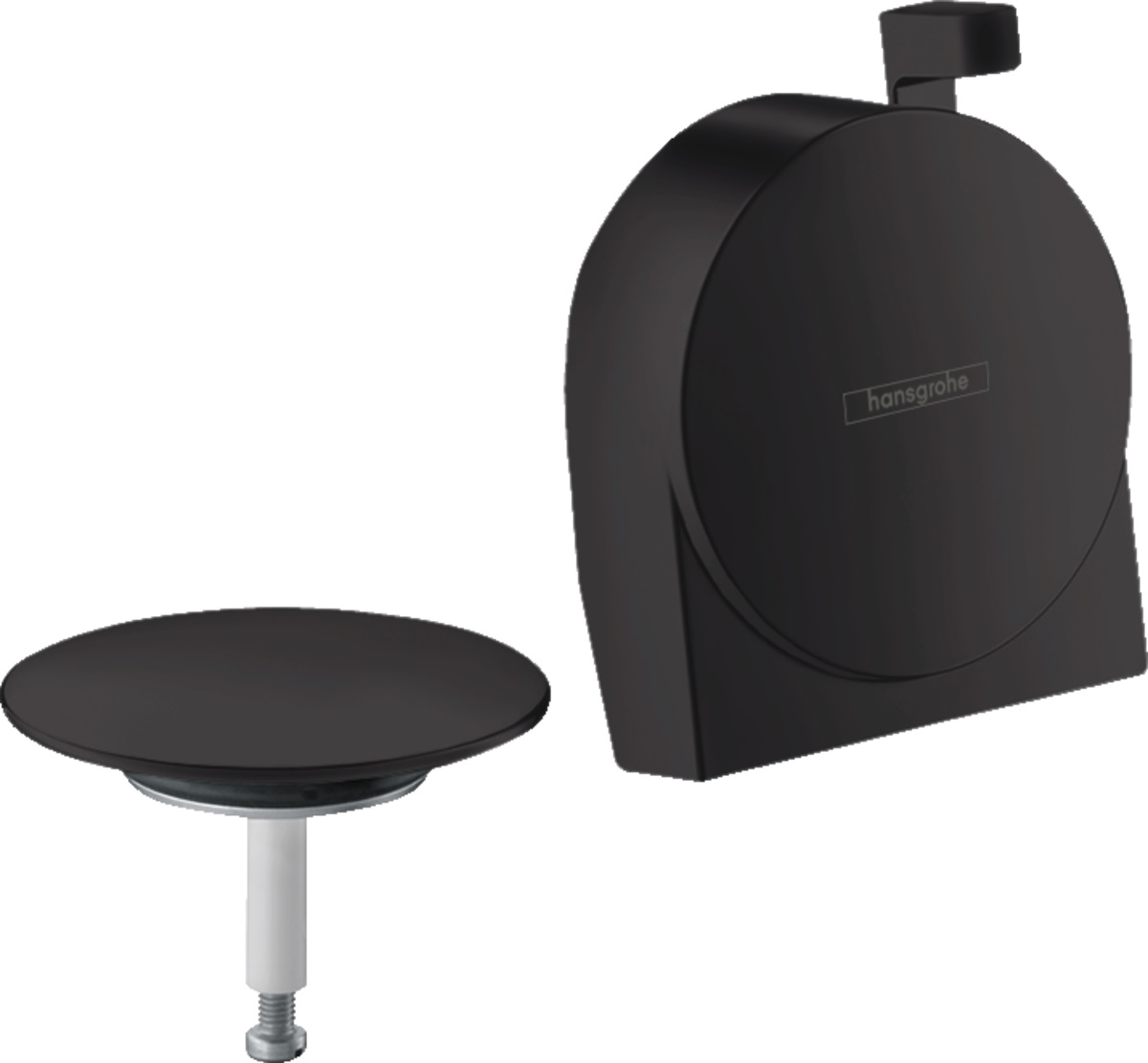 Hansgrohe Exafill Badewannensiphon schwarz 58117670