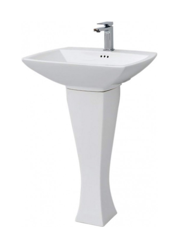 Art Ceram Jazz Waschbecken 70x48 cm rechteckig Klassisch weiß JZL00401;00