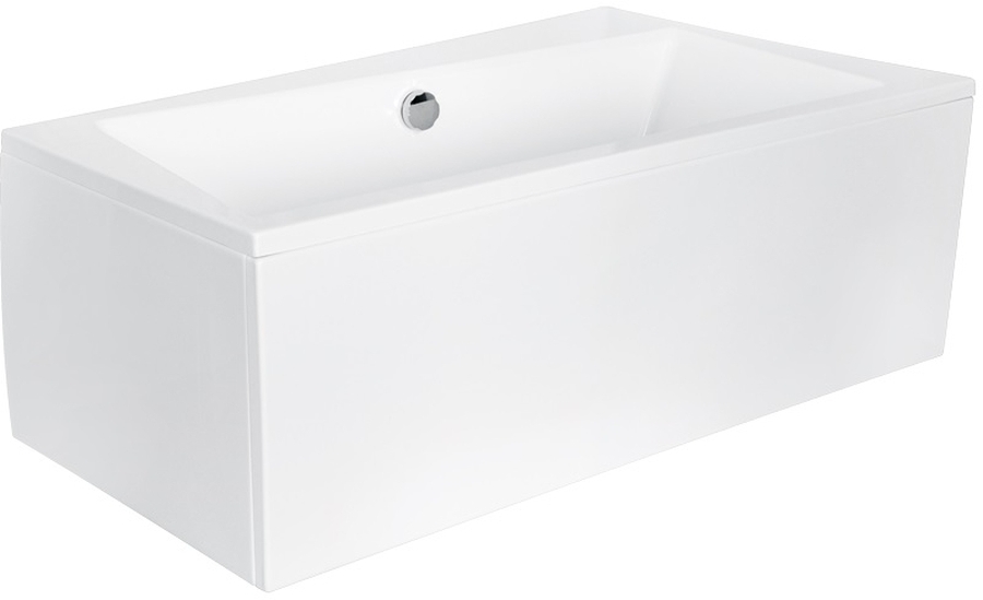 Set Eckbadewanne Besco Infinity #WAI-150-NP, Badewannenverkleidung Besco Infinity OAI-150-NS